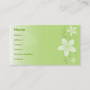 Silhouette Business Card
