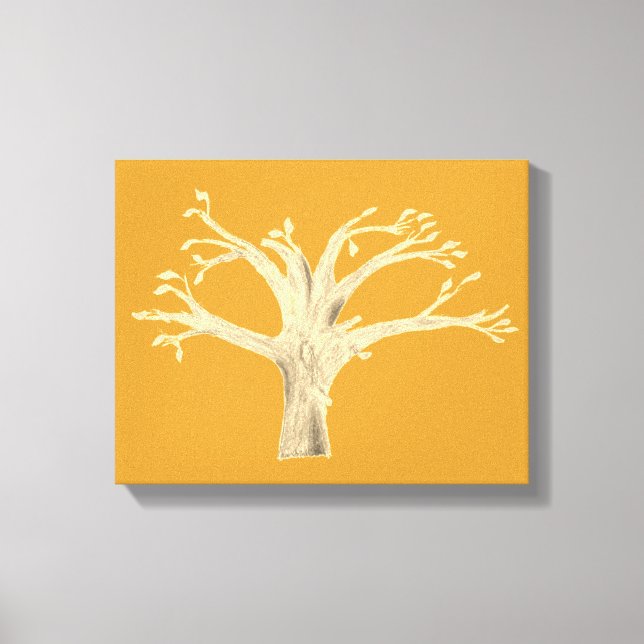 Silhouette Canvas Print (Front)