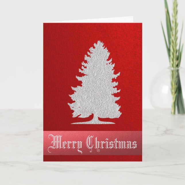 Silhouette Christmas Card (Front)