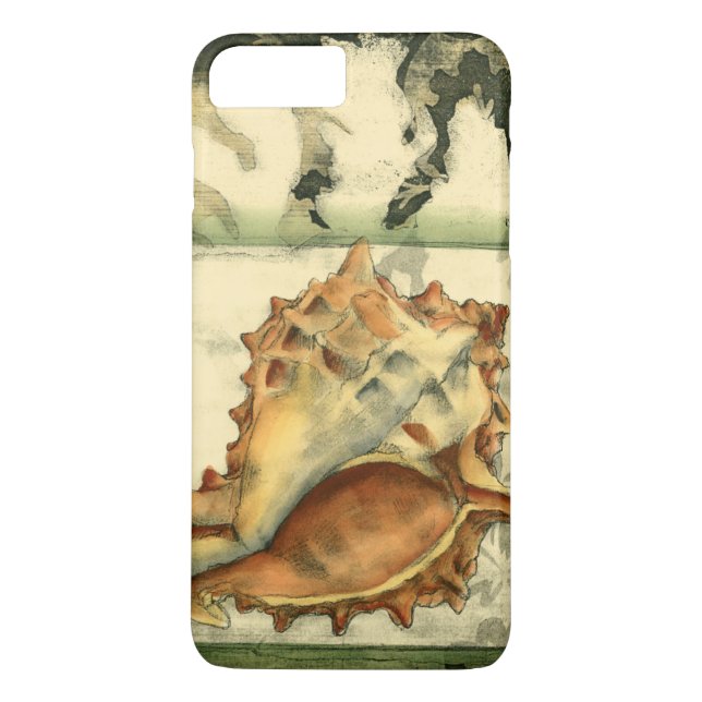 Silhouette Conch Shell Case-Mate iPhone Case (Back)
