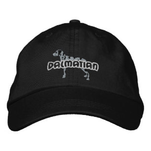 Silhouette Dalmatian Embroidered Hat