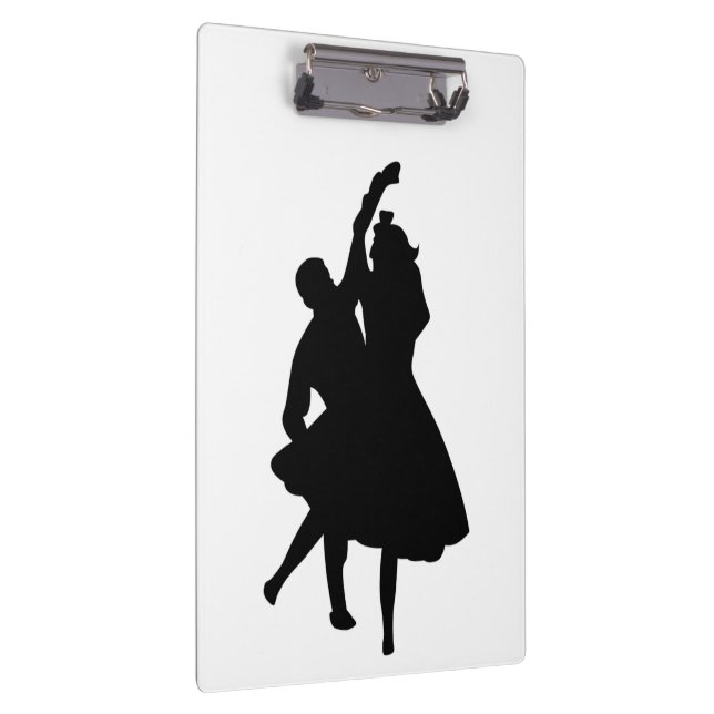 SILHOUETTE DANCERS CLIPBOARD (Right)