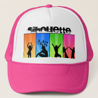silhouette dancers trucker hat