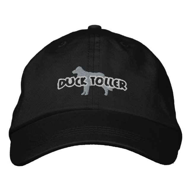 Silhouette Duck Toller Embroidered Hat (Front)