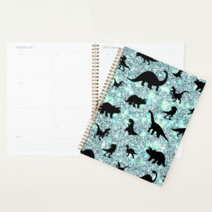silhouette fish shark whale gradient Sparkle galax Planner