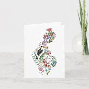 Silhouette Greeting Card