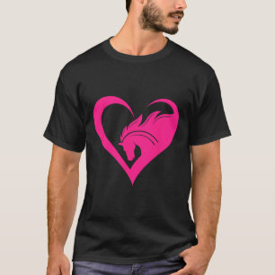 Silhouette Horse Barrel Racing Horseback Riding De T-Shirt