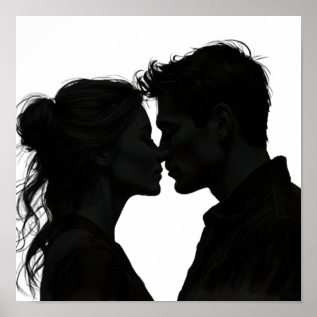 Silhouette Love Poster (Front)