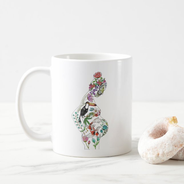 Silhouette Mug (With Donut)