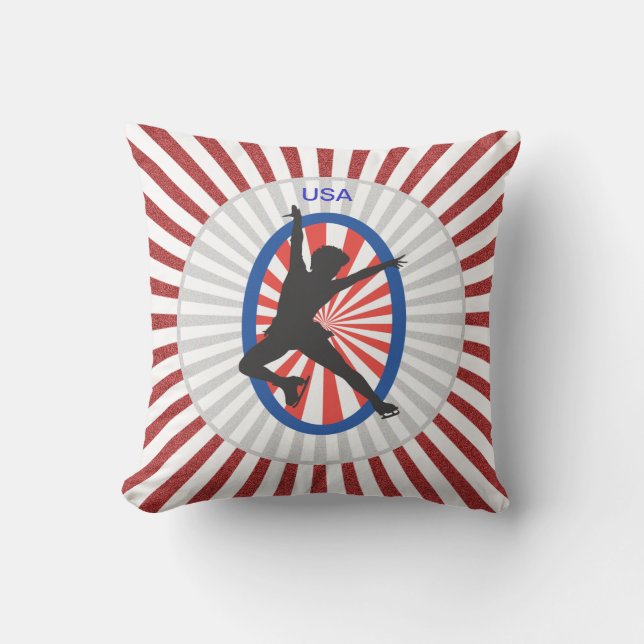 Silhouette of a Skater - Cushion (Front)