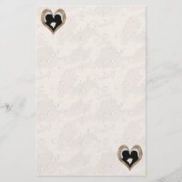 Silhouette of Couple Kissing (Camouflage Heart)
