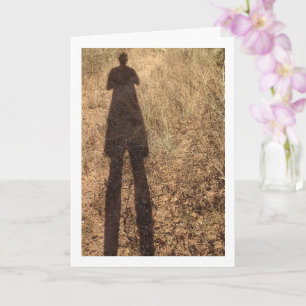 Silhouette of Man Card