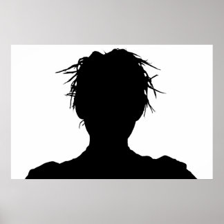 Silhouette of Spikes Poster