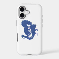 Silhouette of turkey - Choose background colour