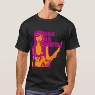 Silhouette Pink Musician T-Shirt