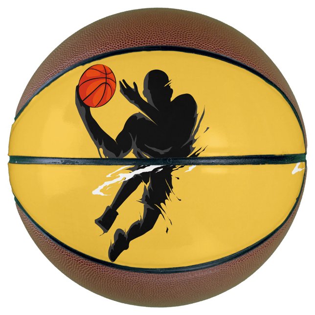 Silhouette Player Basketball (Silhouette Basketball Player!)