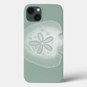 Silhouette Sand Dollar iPhone 13 Case