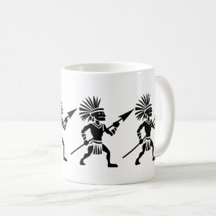 Silhouette Warrior Coffee Mug