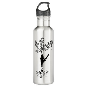 Silhouette Women Tree Yoga 710 Ml Water Bottle