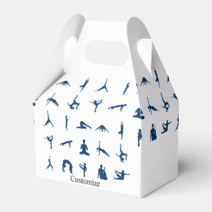 Silhouette Yoga Poses Thunder_Cove Favour Box