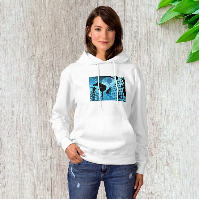 Silhouetted Dancers Womens Hoodie (Creator Uploaded)