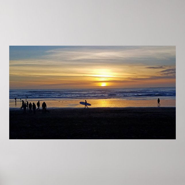 Silhouettes by the Bay Poster (Front)