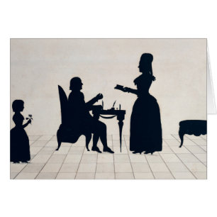 Silhouettes of Monsieur and Madame Roland