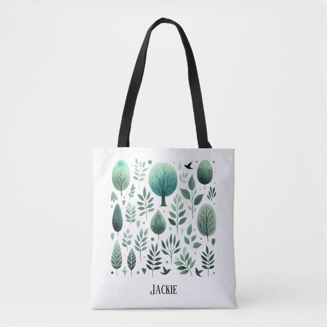 Silhouettes of Nature: Day Tote Bag (Front)