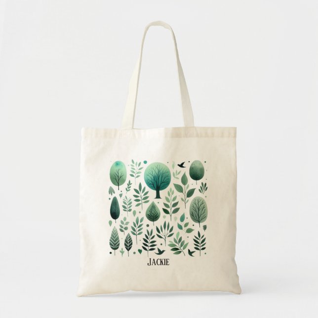 Silhouettes of Nature: Day Tote Bag (Front)