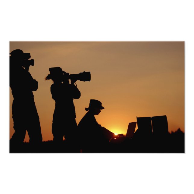 Silhouettes Photo Print (Front)