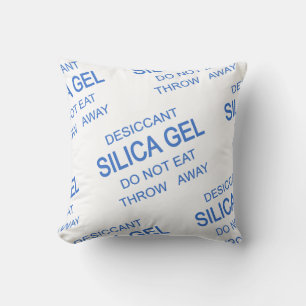 Silica Gel Pack Desiccant Funny Novelty Cushion