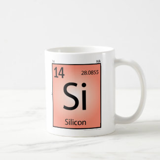 Silicon (Si) Element Mug