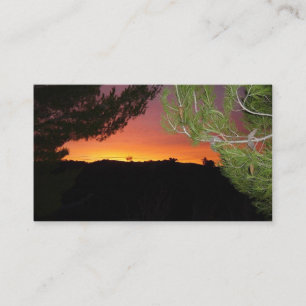 Silicon Valley Sunrise Business Card
