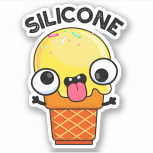 Silicone Funny Ice Cream Cone Pun