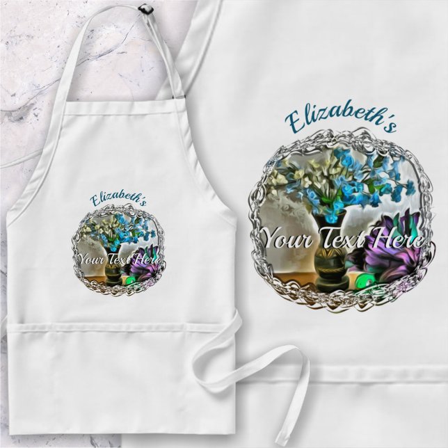 Silk and Corn Husk Flowers 2190 Standard Apron (Creator Uploaded)