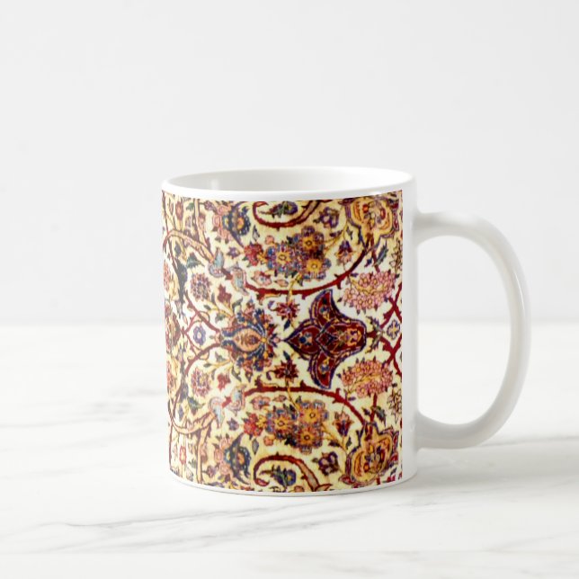 silk carpet coffee mug (Right)