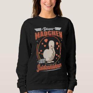 Silk Chicken Girls Silkie Chicken Silk Chicken Sweatshirt