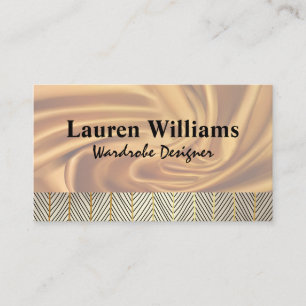 Silk Fabric Background   Pattern Lines Business Card