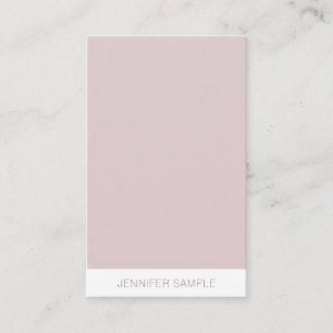 Silk Finish Modern Minimalist Template Luxurious Business Card