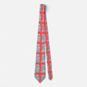 Silk Flag of England and Saint George Tie
