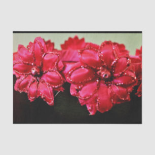 Silk Flowers Tissue Paper