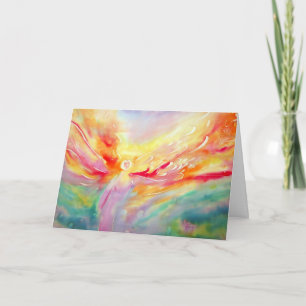 Silk I Believe in Angels Bible Quote Greeting Card