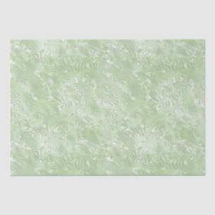 Silk Moire Small Pattern in Lime Green Tissue Paper
