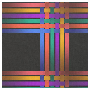 Silk ribbons lines black background pattern fabric