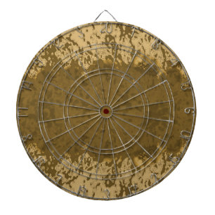 Silk rustic country  abstract design dartboard