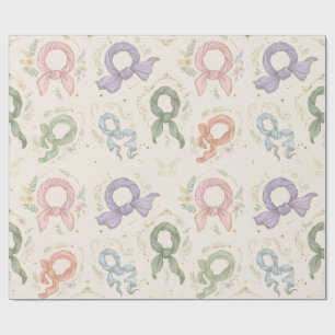 Silk Scarf Knot Wrapping Paper