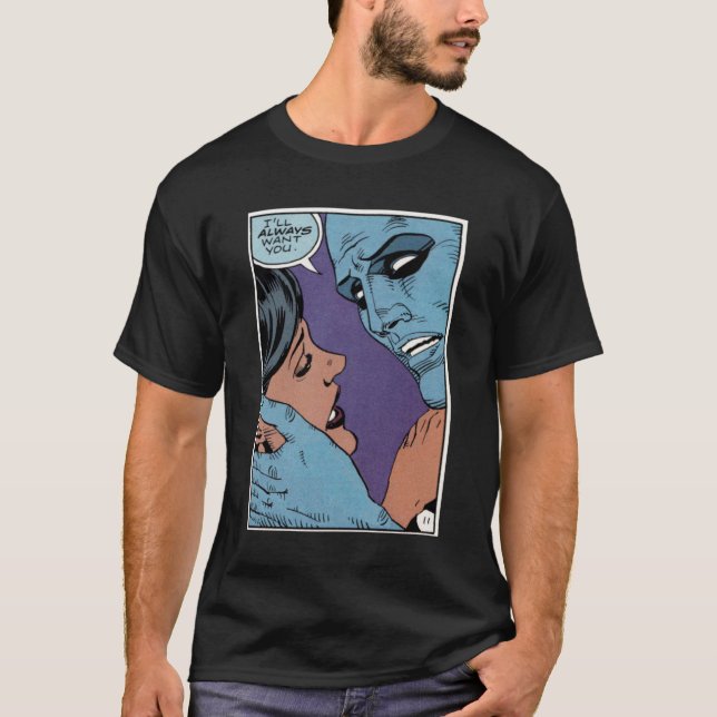 Silk Spectre and Dr Manhattan (Ill Always Love You T-Shirt (Front)