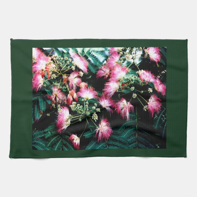Silk Tree  Tea Towel (Horizontal)
