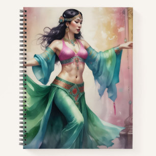 Silk Waves Notebook