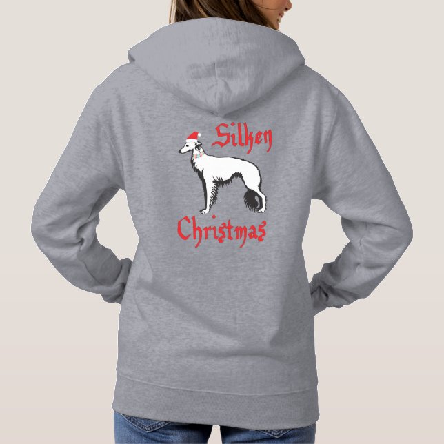 Silken Christmas Hoodie (Back)